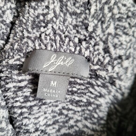 J. JILL BICONSTITUENT FIBER BLEND TURTLENECK GRAY RN 97641 SIZE M - Picture 10 of 11